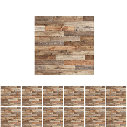 SAMCAMI Miniature Dollhouse Accessories, Self-Adhesive Dollhouse Wallpaper and Flooring, Mini Dollhouse Accessories 1 12 Scale, 12pcs (No.4)