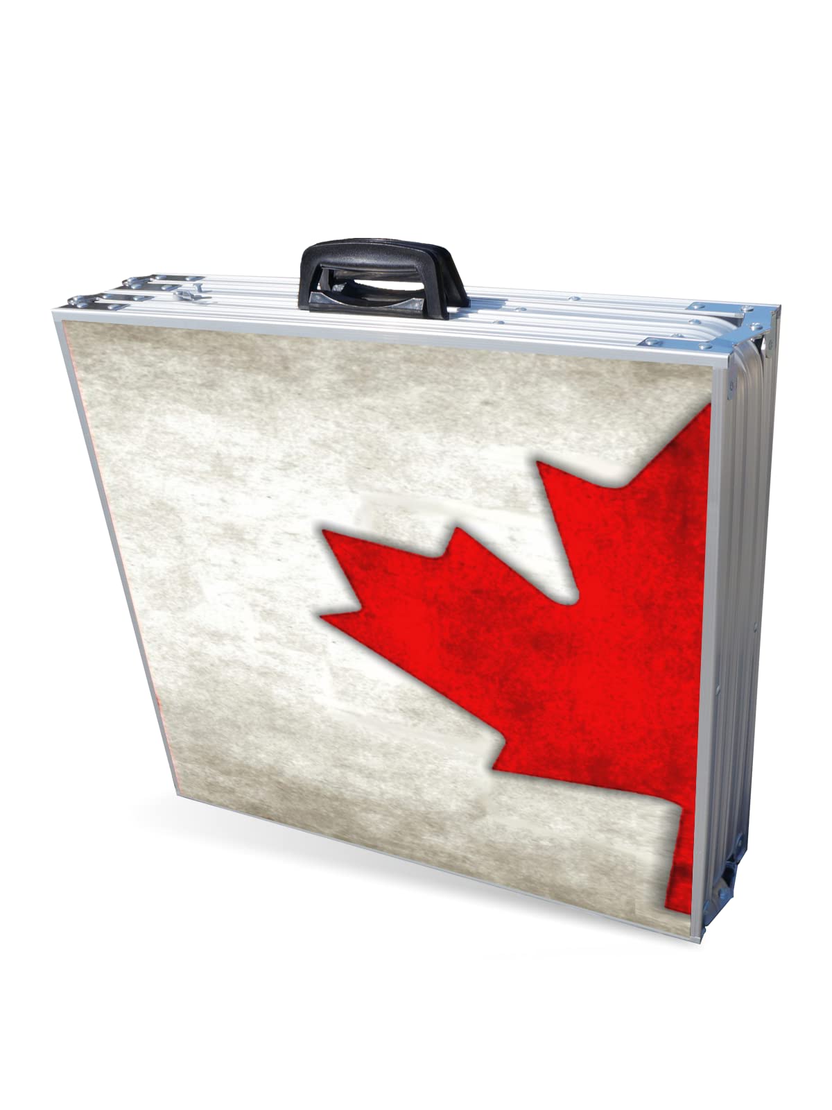 PARTYPONG 8-Foot Folding Beer Pong Table - Oh Canada Edition (Base Model)