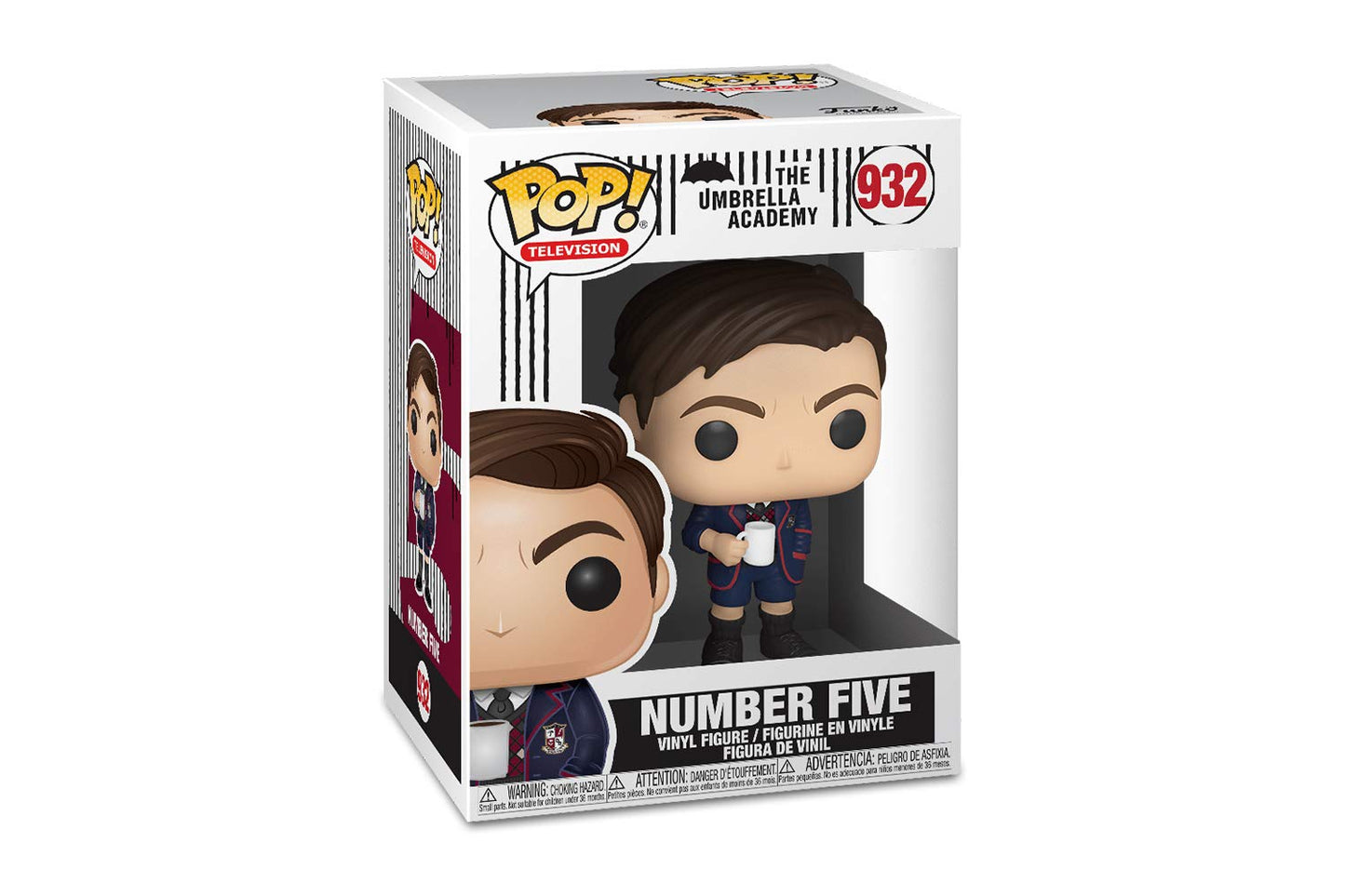 Funko POP Pop! TV: Umbrella Academy - Number Five (Styles May Very), Multicolor, One Size