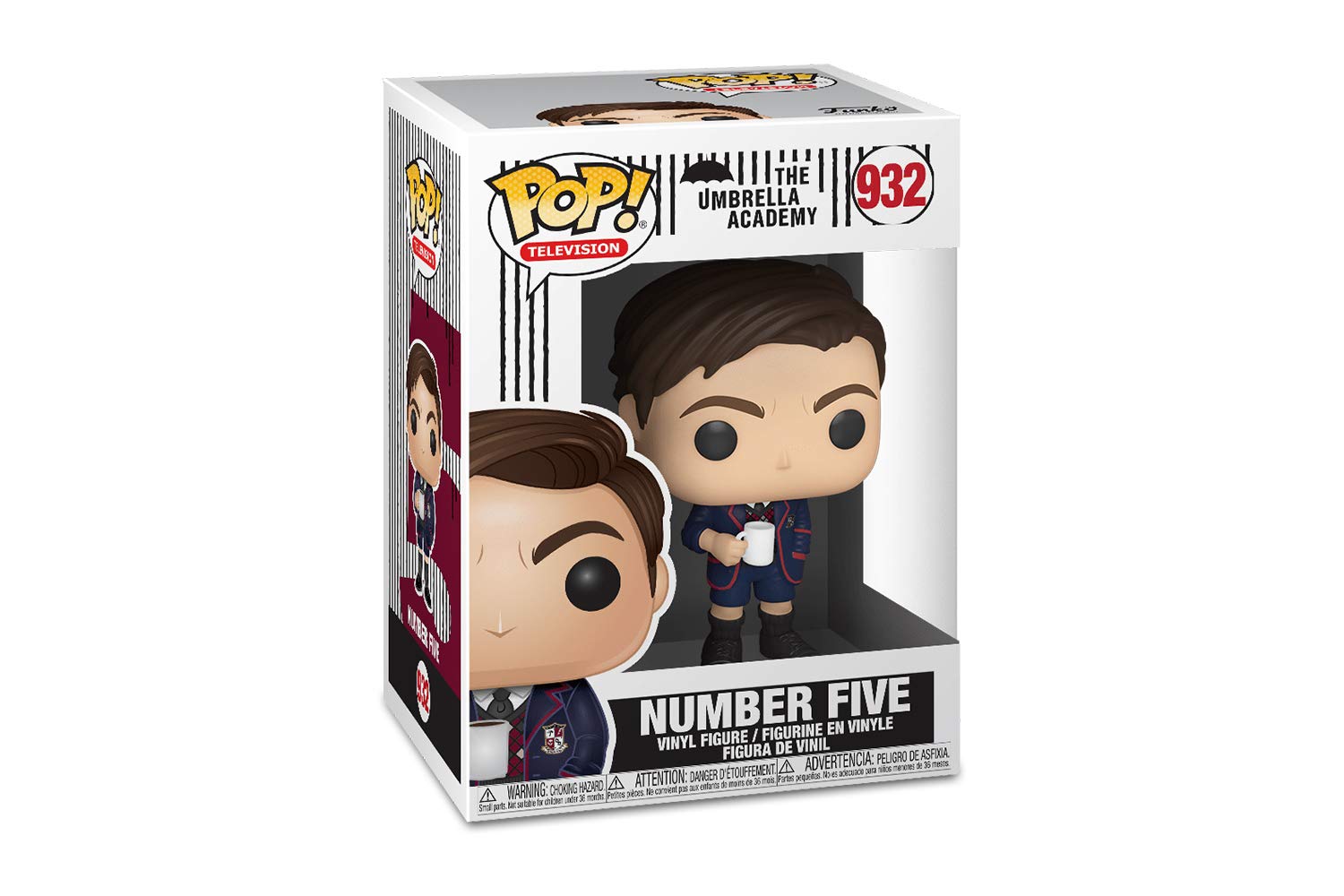 Funko POP Pop! TV: Umbrella Academy - Number Five (Styles May Very), Multicolor, One Size