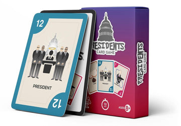 Presidents Card Game: Fast Family Party Game for Kids, Adults & Youth Group