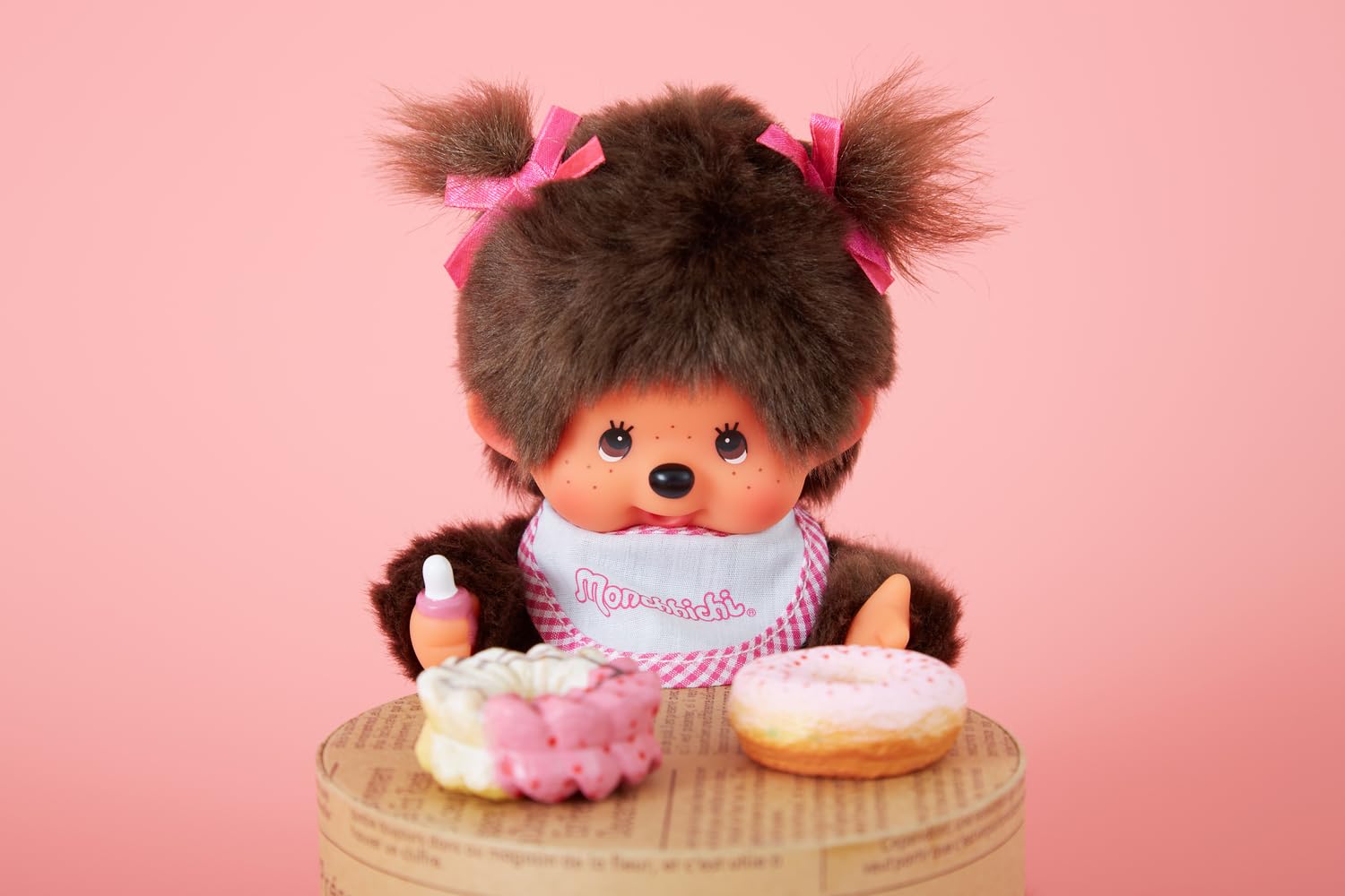 Sekiguchi Monchhichi Pink Girl