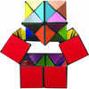 California Creations The Amazing Star Cube: 2 Piece Transforming Geometric Puzzle - Solve The Cube To Find The Hidden Star