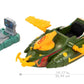 Masters of the Universe Origins Wind Raider Vehicle with Tow Hook, Retractable Cable & Display Stand for Motu Storytelling Play and Display, Gift