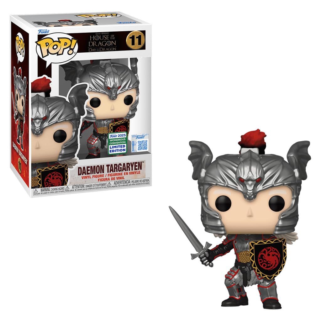 Funko TV: GOT - Prince Daemon with Helmet - House of The Dragon Exclusive Pop Vinyl Figure 11