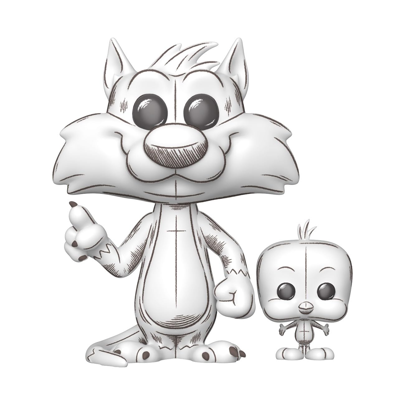 Funko Pop!&Buddy: Looney Tunes - Sylvester & Tweety - Collectable Vinyl Figure - Gift Idea - Official Merchandise - Toys for Kids & Adults - Movies