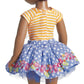 American Girl WellieWishers Kendall 14.5-inch Doll with Deep Brown Eyes, Curly Black Hair, Pink Sparkle Stretch Leotard, Periwinkle Glitter Mesh