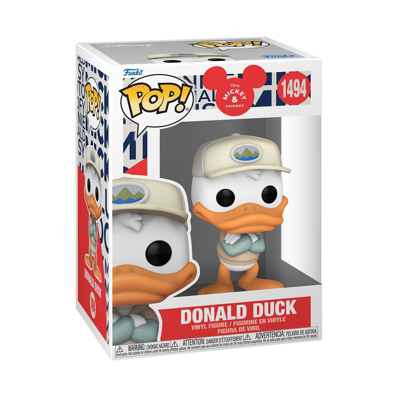 Funko POP! Disney: Mickey & Friends - Donald Duck - Disney Standard Characters - Collectable Vinyl Figure - Gift Idea - Official Merchandise - for