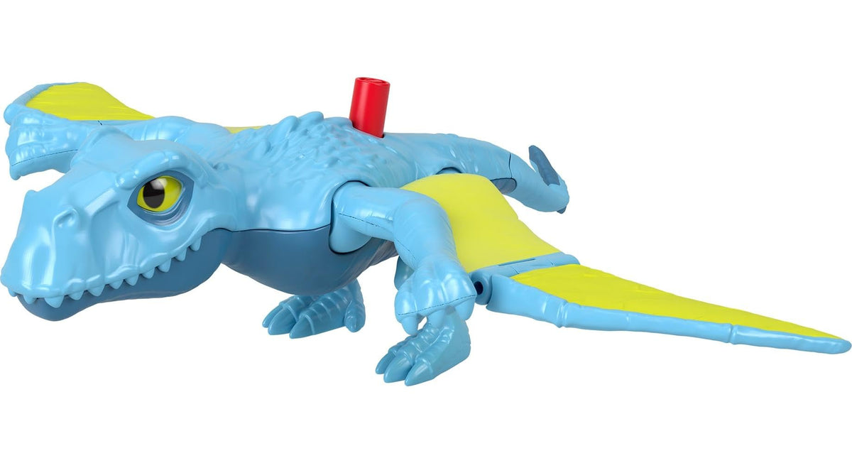 Fisher-Price Imaginext Jurassic World Dinosaur Action Figure with Kid-Activated Wing Motion, Approx 7.5-inch Dimorphodon Dino Toy