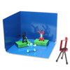 STIKBOT Zing Zanimation Studio with Horse (What the Bot) - Stop Motion Animation Playset with Poseable Figures & Green Screen for Creative Play