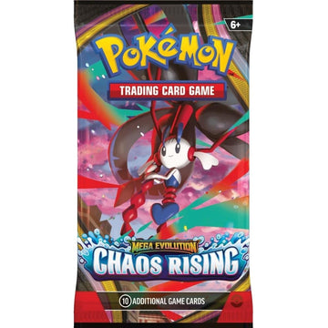 Pokemon TCG: Mega Evolution - Chaos Rising 1 x Booster Pack, Collectible Card Game