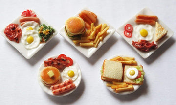 ThaiHonest Mixed 5 Assorted Dollhouse Miniature Food,Collectibles