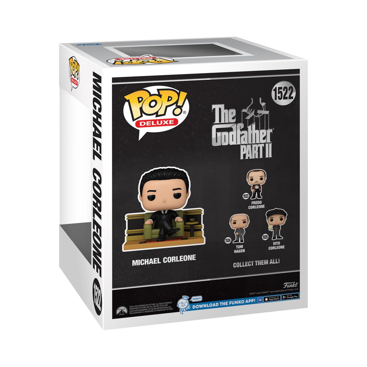Funko POP! Deluxe: The Godfather Part 2- Michael Corleone - Collectable Vinyl Figure - Gift Idea - Official Merchandise - for Kids & Adults - Movies