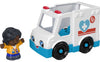 Fisher-Price Little People Ambulance, Push-Along Vehicle with EMT Figure for Toddlers and Preschool Kids Ages 1 to 5 Years