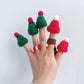 SUZLFTDZSW Mini Knit Hat Christmas Scarf Set Mini Santa Hats for Crafts Christmas Decorations Tree Ornaments for DIY Craft Art Snowman Doll Winter