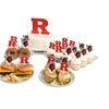 Desert Cactus Rutgers University Cupcake Topper and Cake Toppers Set - Scarlet Knights 25 Pcs Party Supplies, Decorations and Favors
