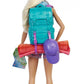 Barbie Doll and Accessories, It Takes Two “Malibu” Camping Doll with Pet Puppy and 10+ Accessories
