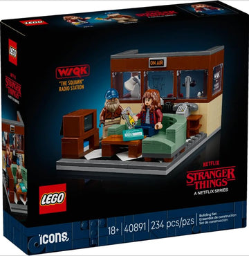 LEGO Stranger Things WSQK Radio Station (40891)