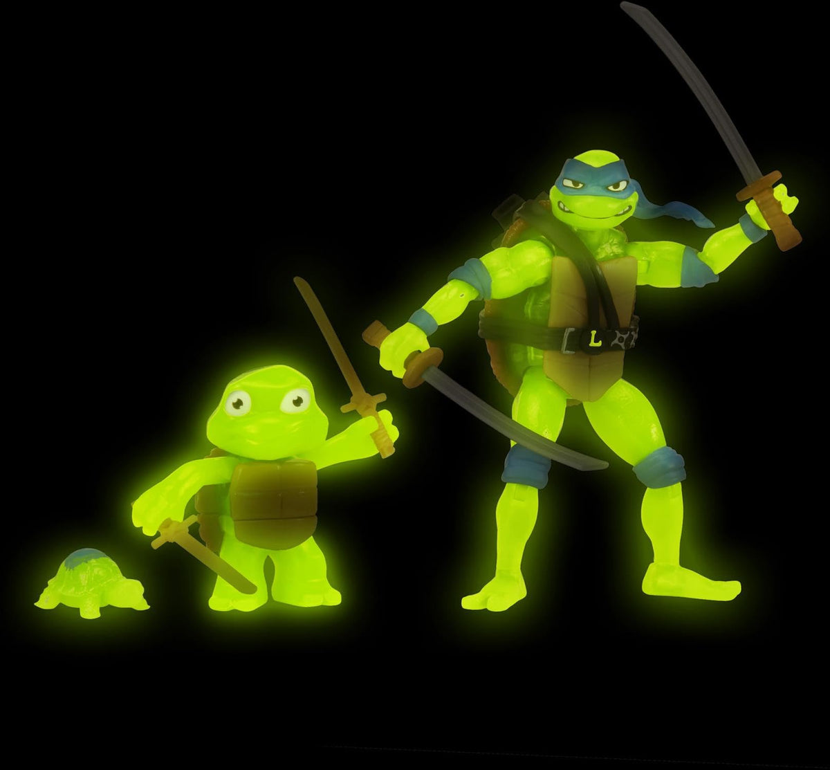 Teenage Mutant Ninja Turtles: Mutant Mayhem Making of a Ninja Leondardo Action Figure 3-Pack