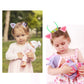 Atvscay Cute Cat Ears Headbands Hair Hoops Cartoon Party Costume Decorations for Little Girls (4PCS) (CUTE)