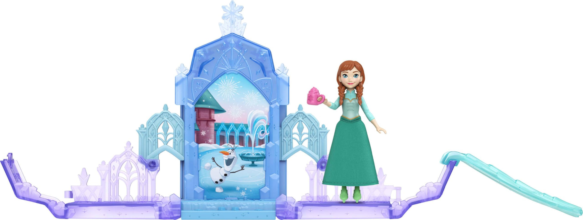 Mattel Disney Frozen Anna or Elsa Pop-Up Castle (Character May Vary)