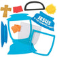Fun Express 10" Jesus Lights the Way Tissue Paper Sign Craft Kit VBS 2026 - Makes 12