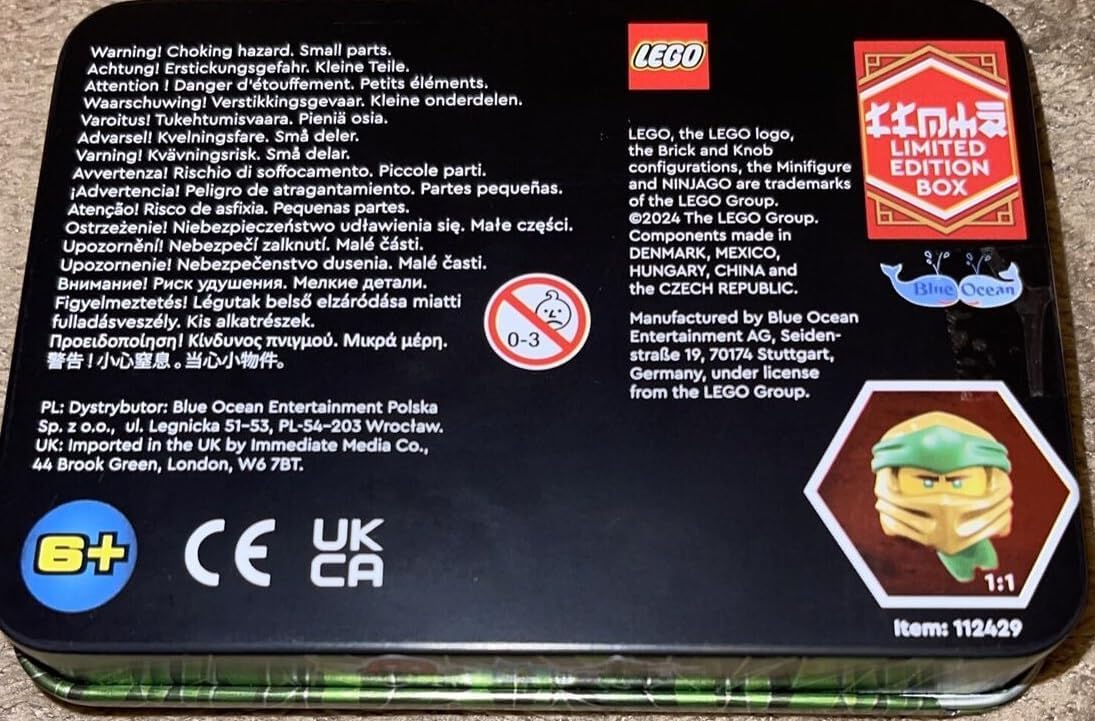 LEGO Ninjago: Lloyd vs. Miss Demeanor Minifigures (in Collector's Tin)
