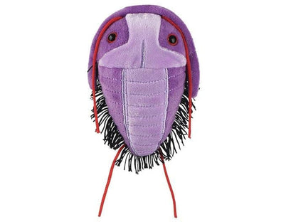 GIANT MICROBES Fuzzy Fossils Trilobite Plush - Learn About Fossils and Prehistoric Creatures, Unique Gift for Family, Friends, Scientists, Nature