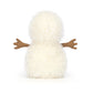 Jellycat Little Snowman Stuffed Toy, 7 inches - Snowman Plush - Classic Children's Toy Décor
