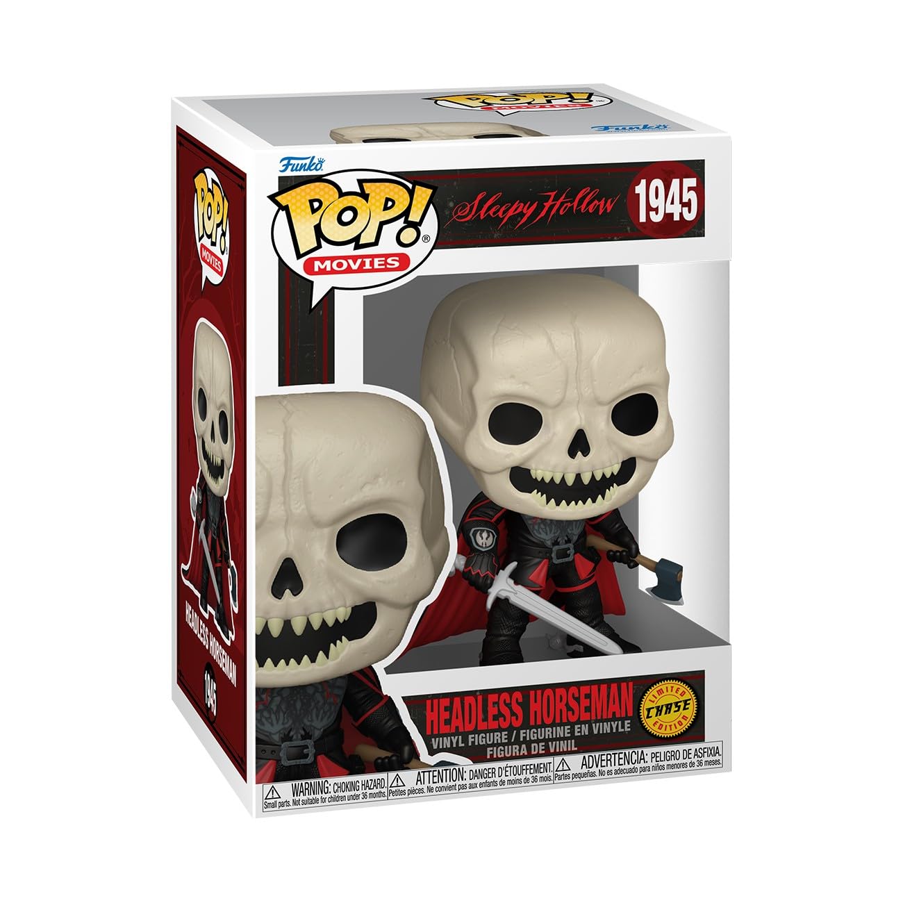 Funko Pop! Movies: Sleepy Hollow - Headless Horseman with Chase - Collectable Vinyl Figure - Gift Idea - Official Merchandise - Toys for Kids & Adults