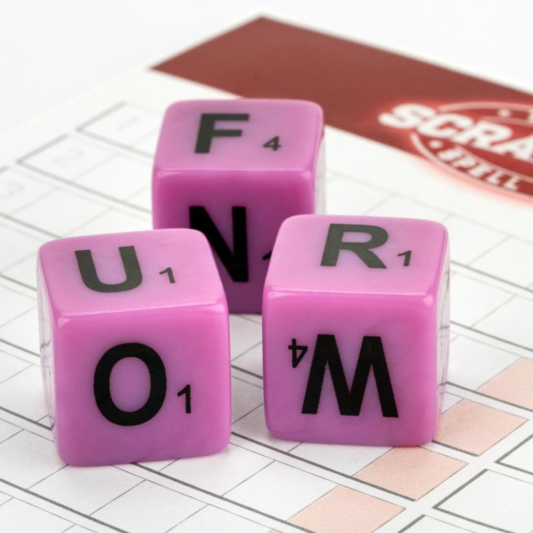 Fanroll Scrabble Texas Spell Em Board Game, Scrabble Meets Texas Hold 'Em Poker with Dice!