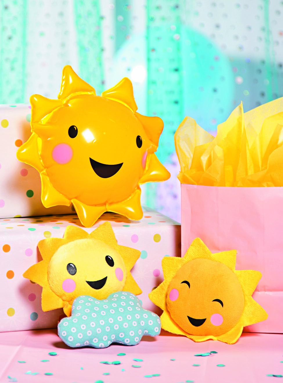 Fun Express Mini You are My Sunshine Beach Balls 12 Pack