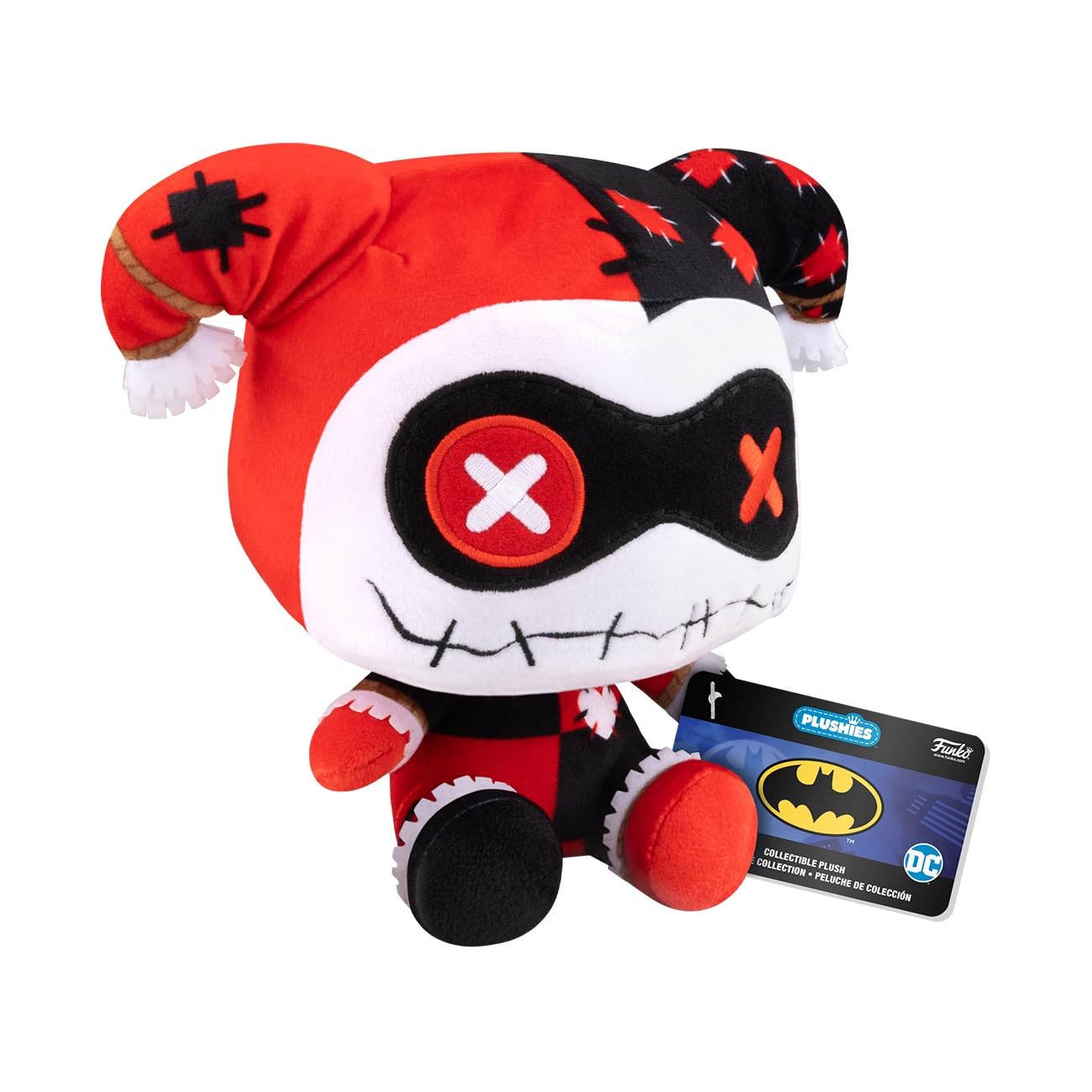 Funko POP! Plush: Patchwork - Harley Quinn - DC Comics - Collectable Soft Plush - Birthday Gift Idea - Official Merchandise - Stuffed Plushie for Kids