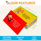 Spanish Cultural Sayings Flash Cards & Idioms Gift Set - Learn Traditional Childhood Dichos, Tongue Twisters, and Affirmations for Adult Learners