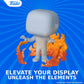 Funko Pop! Elements: Fire - Collectable Vinyl Figure - Gift Idea - Official Merchandise - Toys for Kids & Adults - Model Figure for Collectors