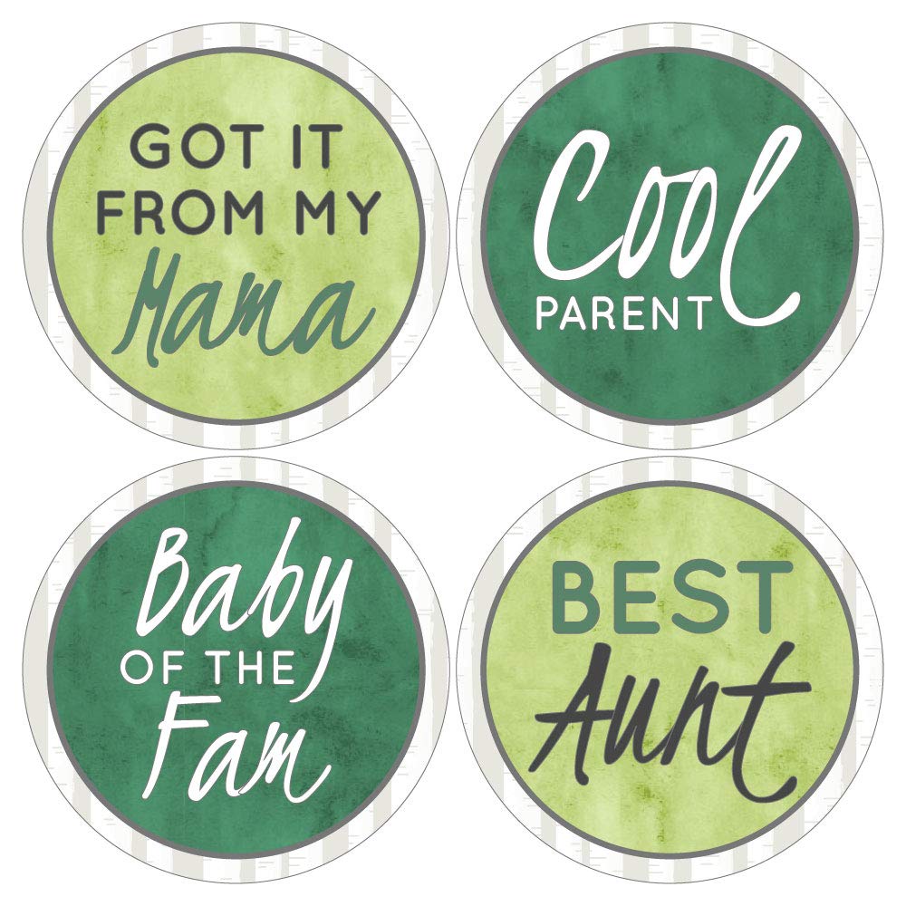 Big Dot of Happiness Family Tree Reunion - Gathering Party Funny Name Tags - Badges Sticker Set of 12