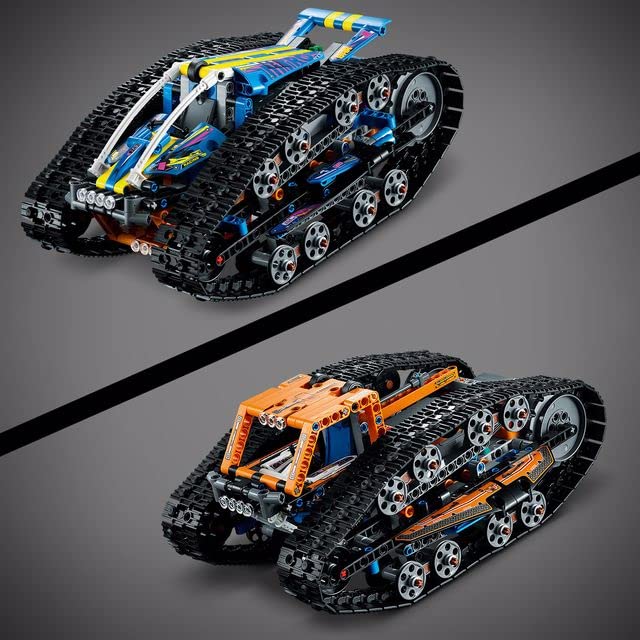 LEGO Technic App-Controlled Transformation Vehicle 42140, Off Road Remote Control Car, Building Car Kit That Flips, 2in1 RC Truck and Race Car Toy,