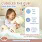 Cuddle Barn - Nite Brite Pals Cuddles the Cub | Large Glowing Musical Extra Soft Teddy Bear, LED Nightlight Changes Colors, Plays Brahm's Lullaby