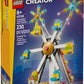 LEGO Creator Celebration Ferris Wheel with Fireworks Building Set 40758, 230 Pieces