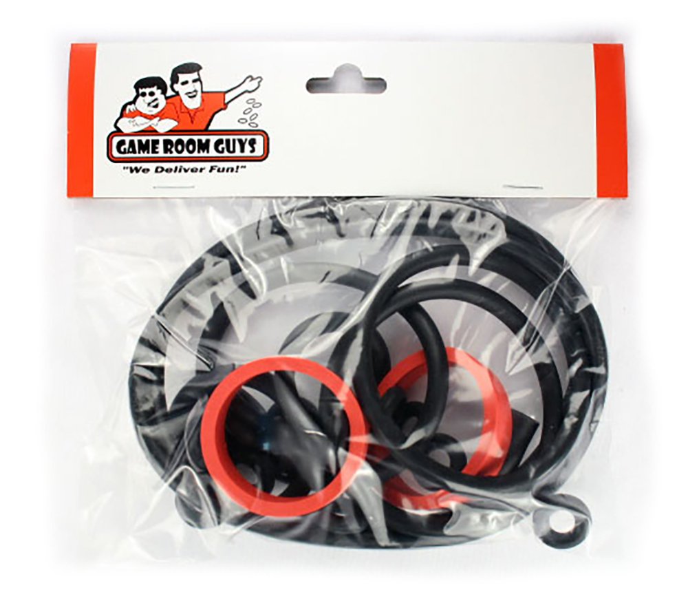 Game Room Guys Bally Kiss Pinball Black Rubber Ring Kit