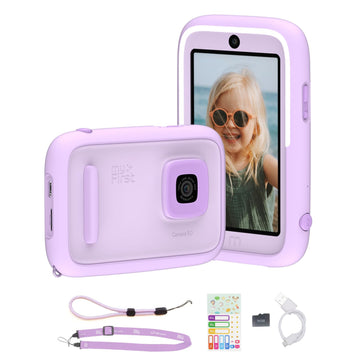 myFirst Camera 50 AI Camera for Kids, 20MP Dual Lens, 1080P Video, Kids Digital Camera with Selfie Light, AI Editor, Safe Sharing, Video Diary, 16GB