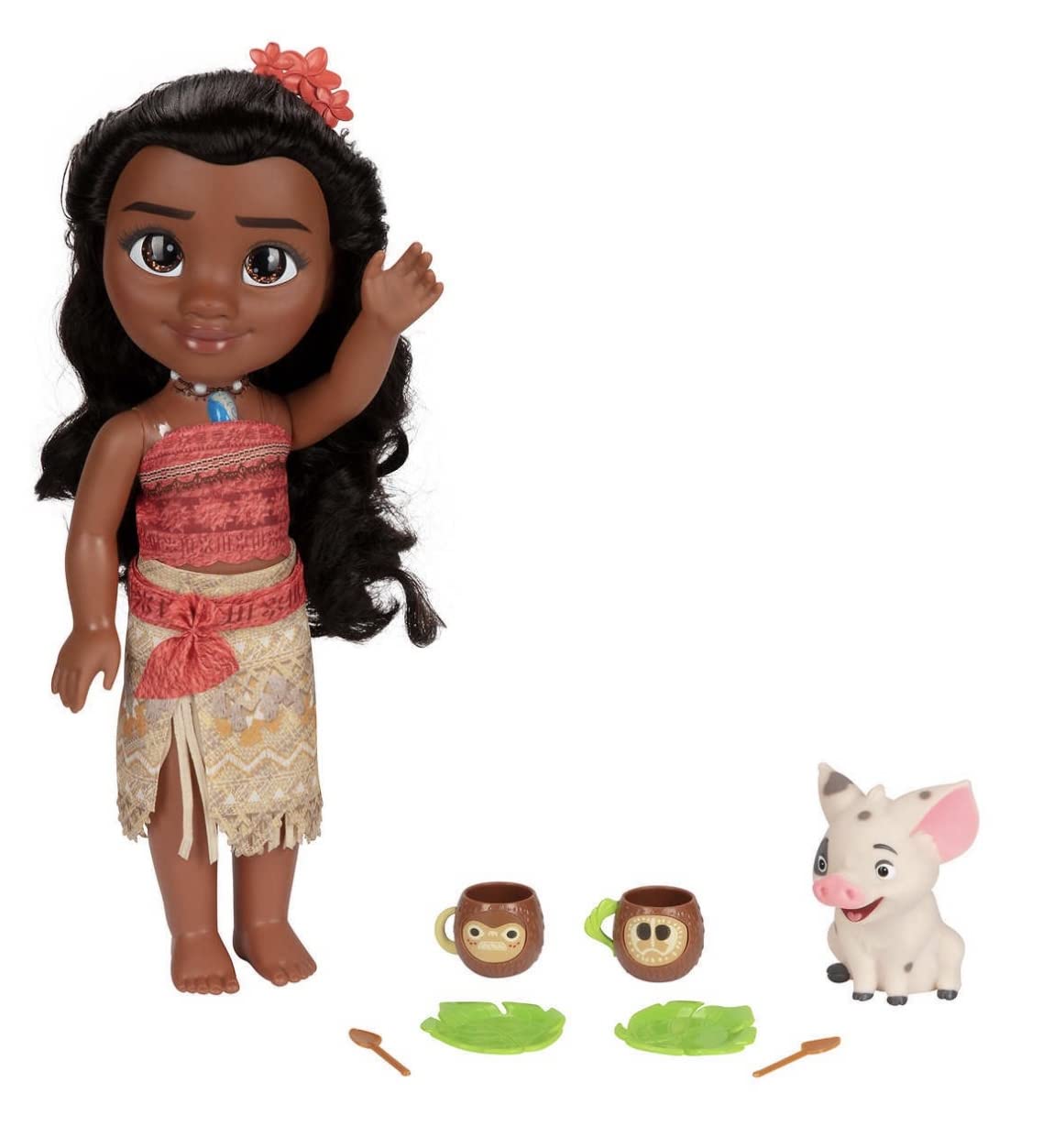 Disney Princess Doll Teatime with Moana and Pua