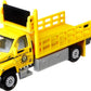 Matchbox Working Rigs 4-Pack, Set of 4 Toy Construction Trucks & Equipment with Moving Parts (Styles May Vary)