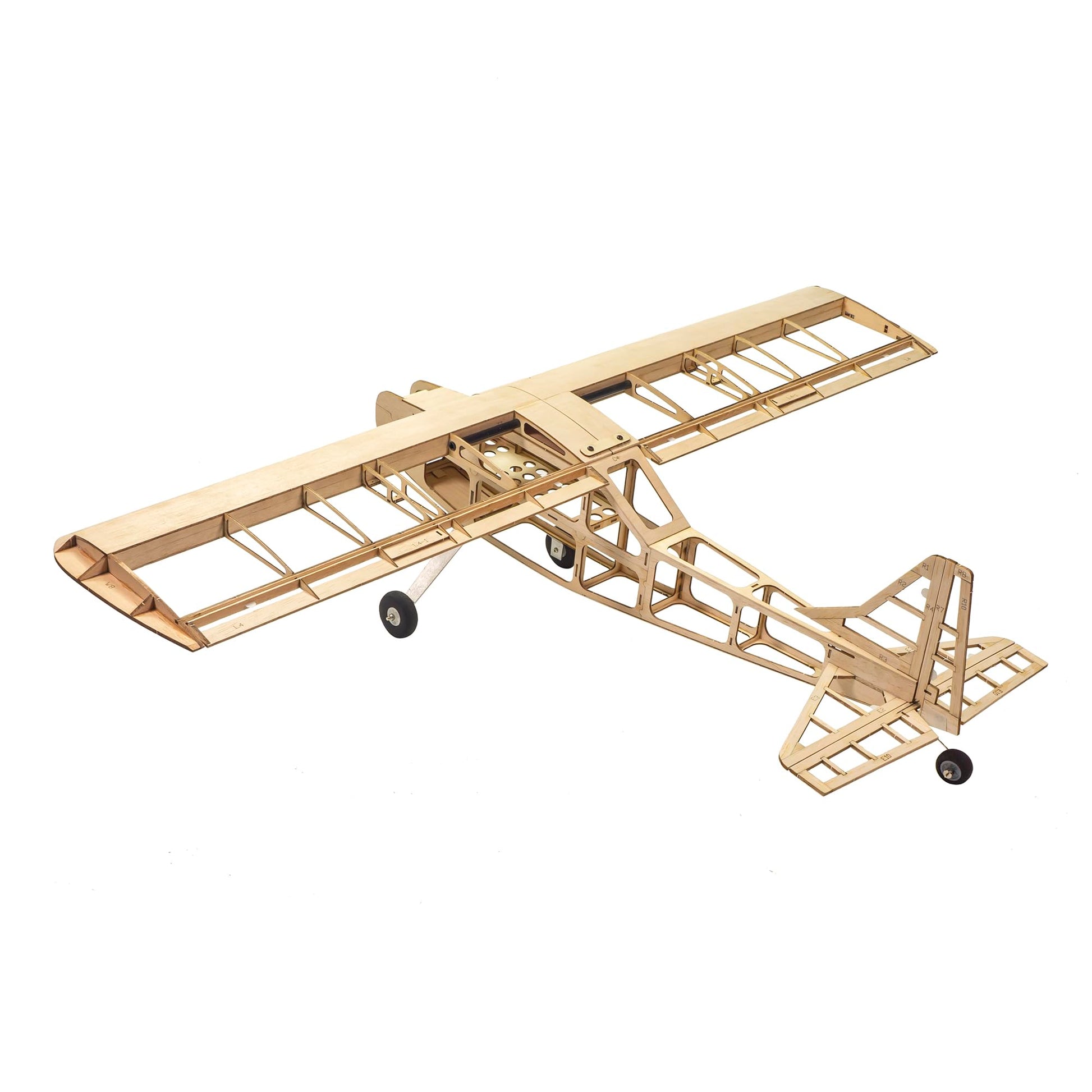 VilogaRC Balsa Wood Airplane Kits T05 Vogee-08 Training Plane, 32" Wingspan Laser Cut Unassembled Flying Model Aircraft to Build, DIY RC Airplane Kit