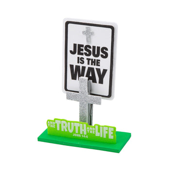 Fun Express 3D Jesus is The Way Craft Kit - Interactive Faith-Based Craft for Kids Perfect for Vacation Bible School 2024 - Church Events Religious
