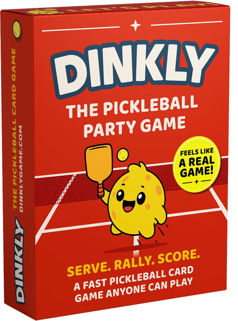 DINKLY The Pickleball Card Game, Pickleball Gift for Men, Women & Players