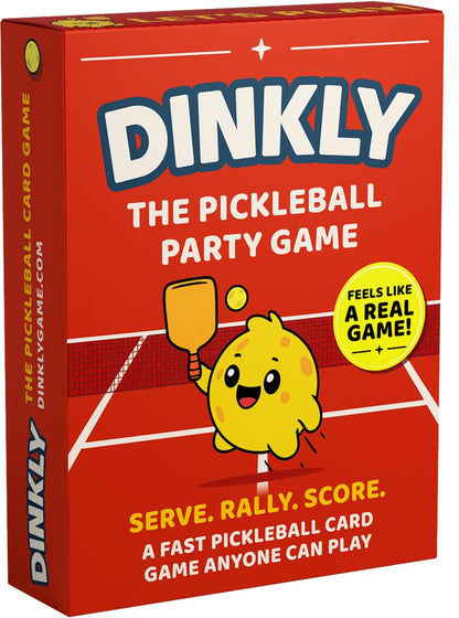 DINKLY The Pickleball Card Game, Pickleball Gift for Men, Women & Players