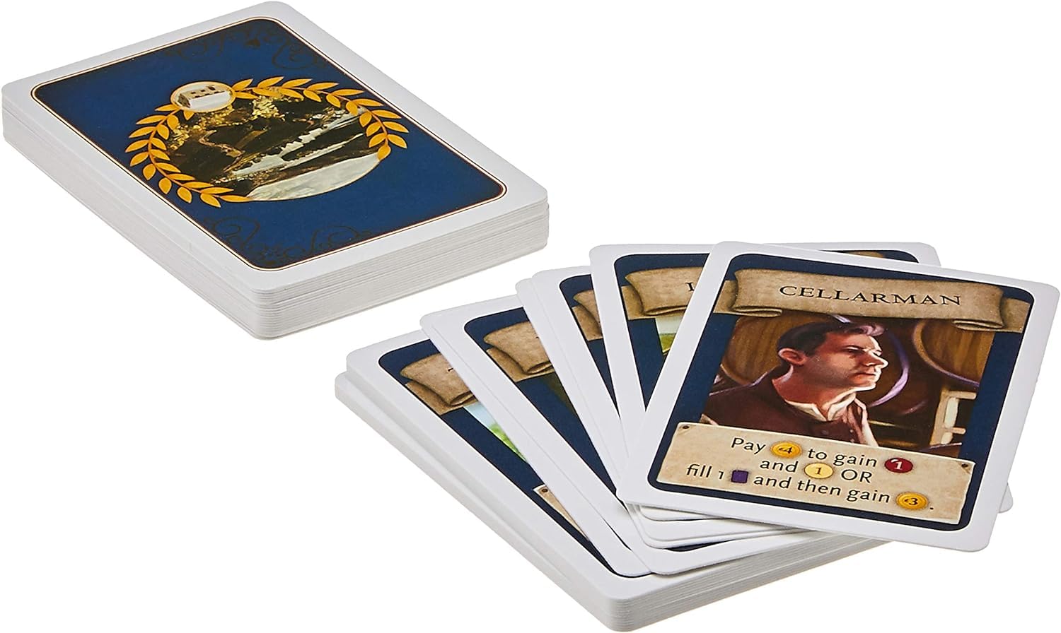 Stonemaier Games: Viticulture: Visit from the Rhine Valley Expansion by Jamey Stegmaier & Tido Lorenz | 80 New Uniquely Illustrated Visitor Cards |