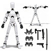 DANONI Assembly Completed-Titan 13 Action Figure Set,Nova 13 Action Figures,Titan 13 Robot Action Figure,3D Printed Multi-Jointed Action Figures Dummy