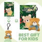 CAMIRUS 24Packs Mini Stuffed Animals Plush Keychain, Cute Small Tiny Stuffed Keychain Animal Plush Toys for Kids Valentines Easter Themed Parties